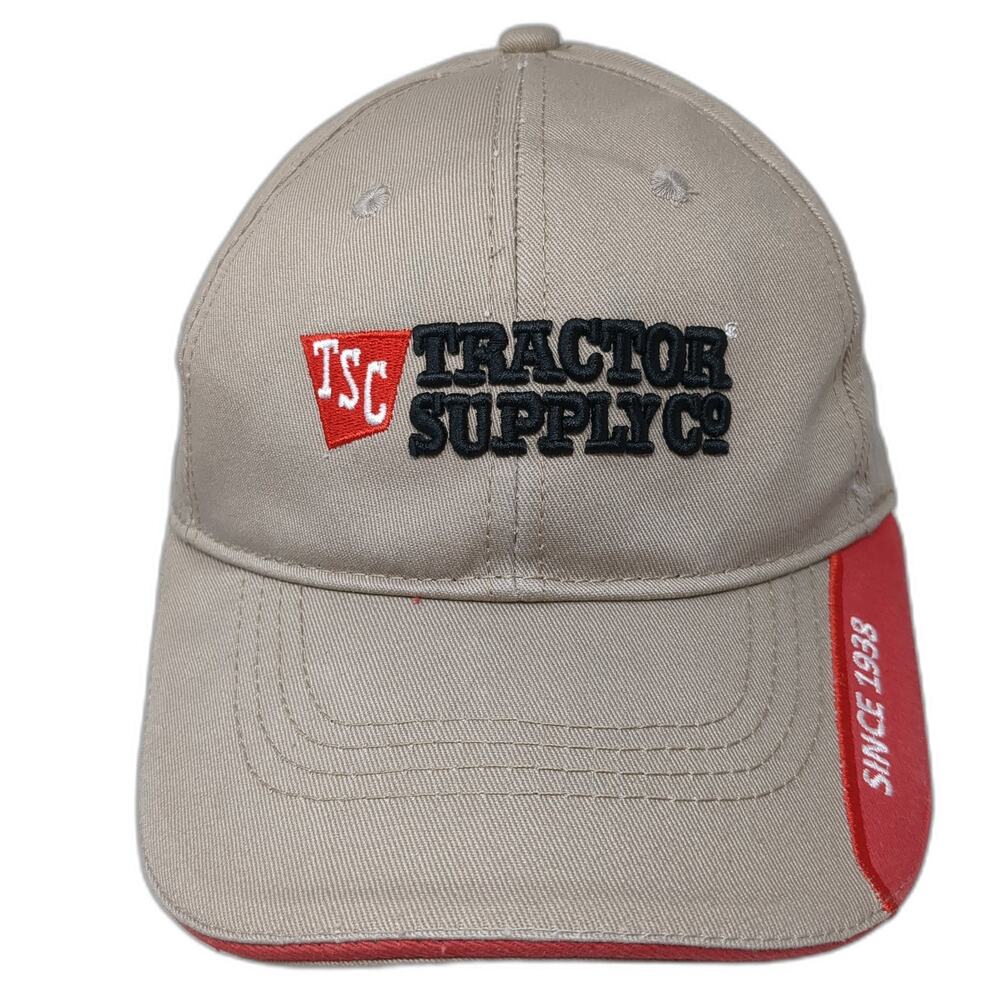 Tractor Supply Co Since 1938 Slideback Hat Solid Beige One Size Outdoor